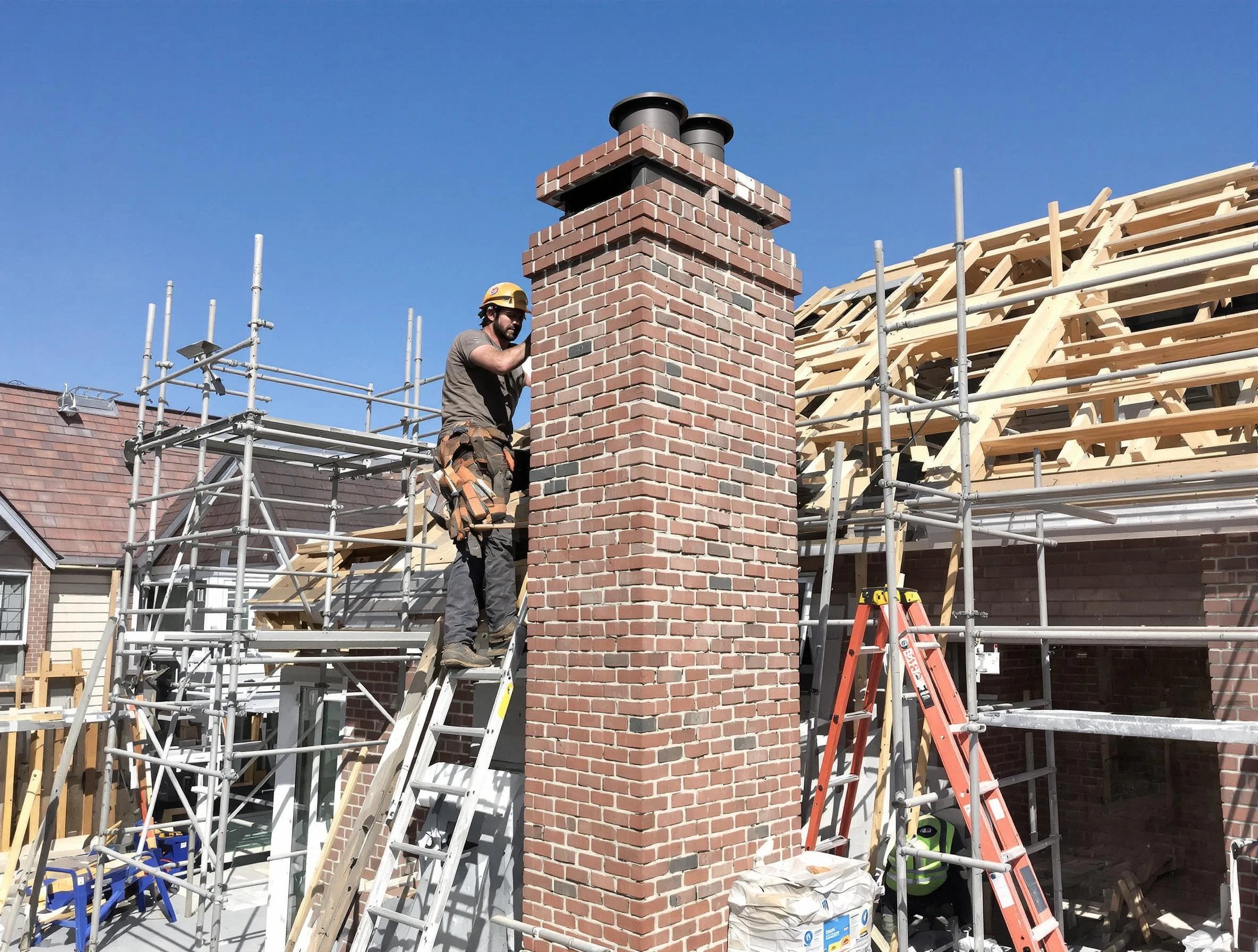 New chimney installation completed by Roselle Chimney Sweep in Roselle, NJ