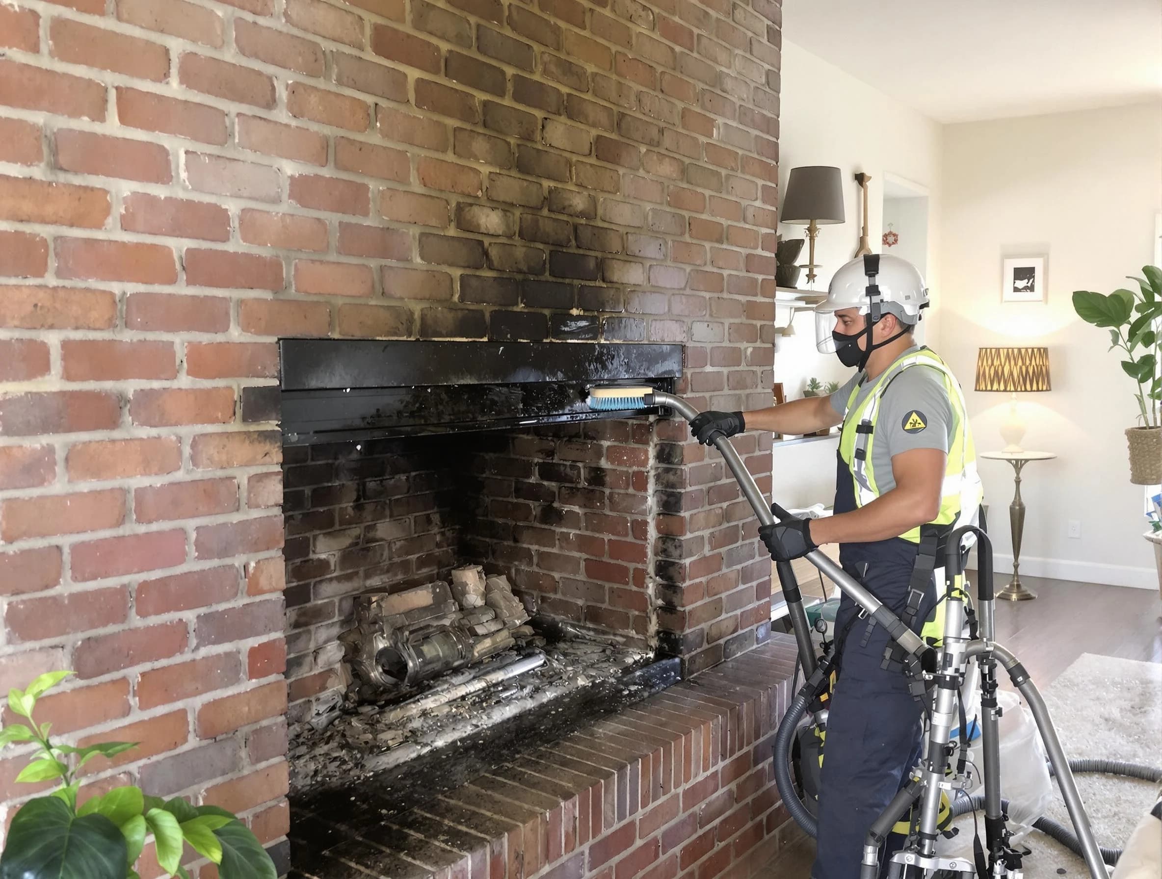 Roselle Chimney Sweep providing fireplace cleaning services in Roselle, NJ