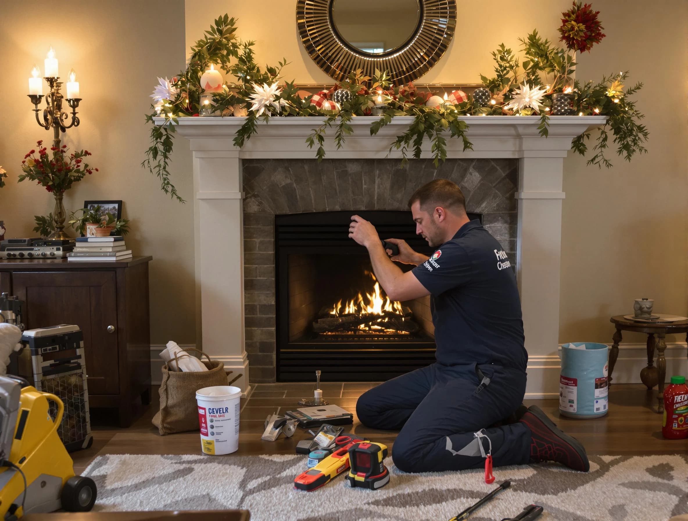 Roselle Chimney Sweep offering fireplace maintenance services in Roselle, NJ