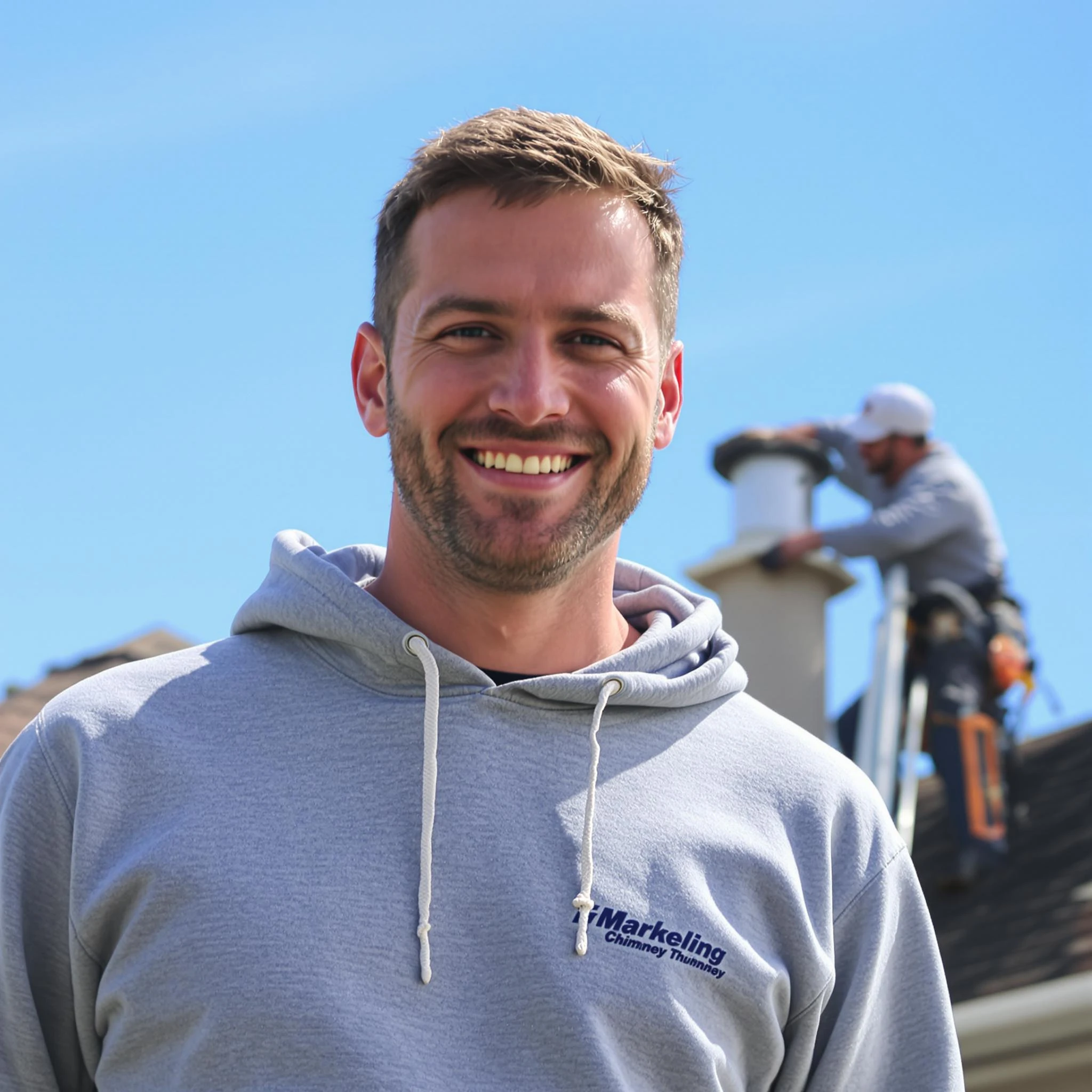 The Roselle Chimney Sweep team.