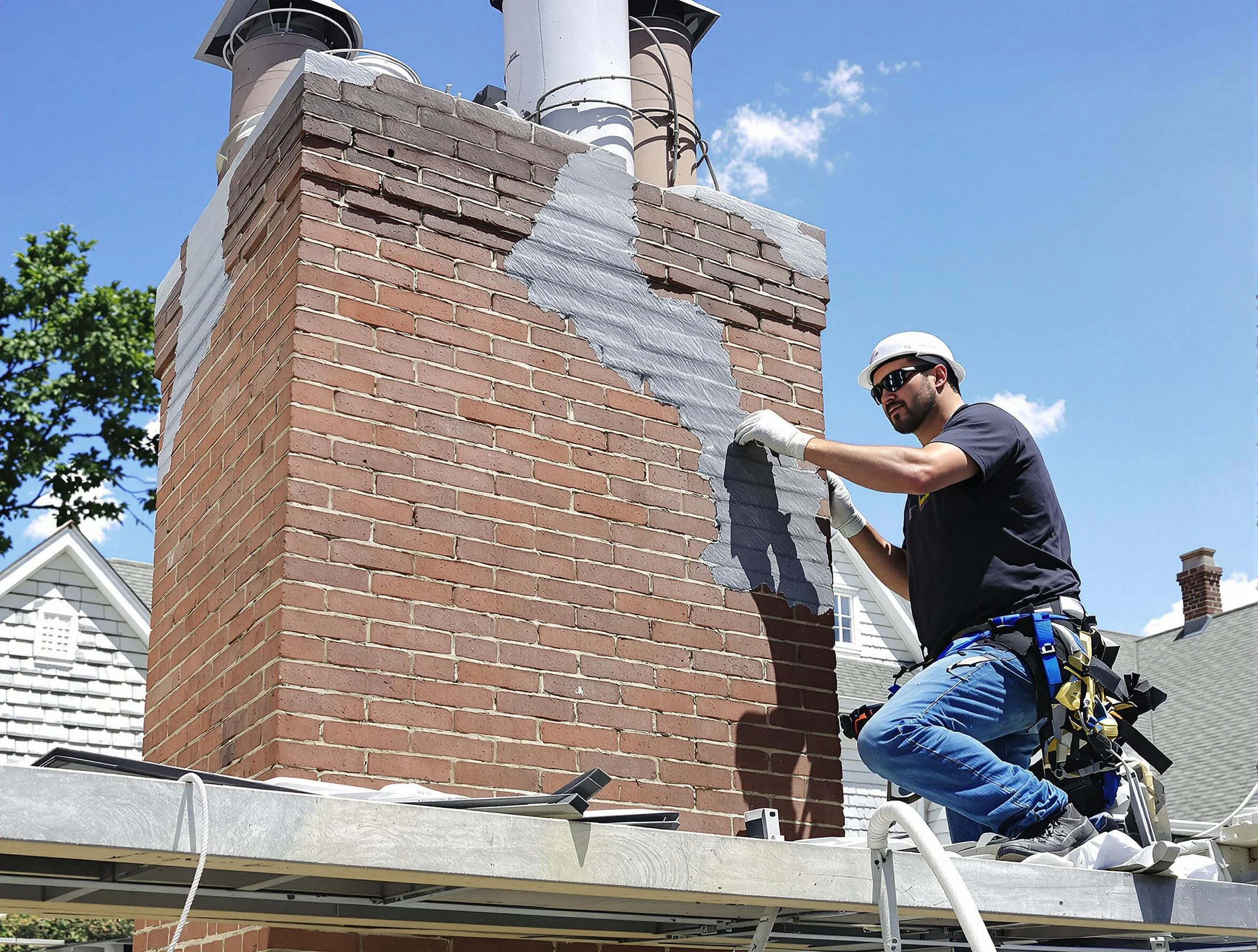 Chimney Restoration in Roselle