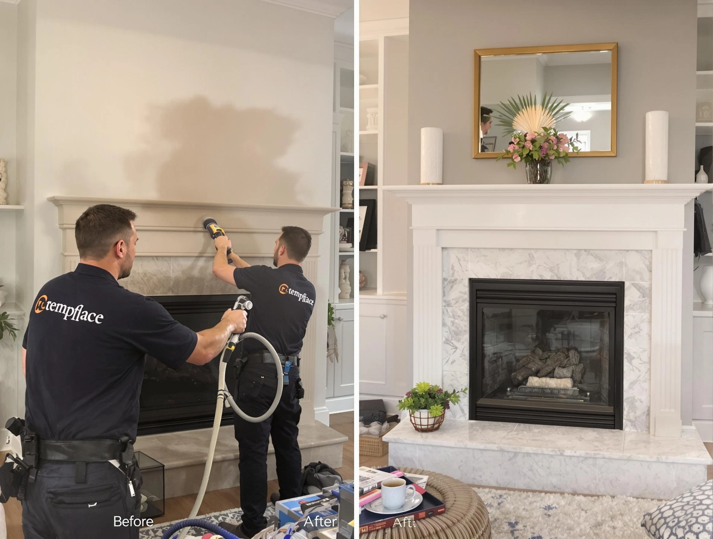 Professional soot removal by Roselle Chimney Sweep team in Roselle, NJ